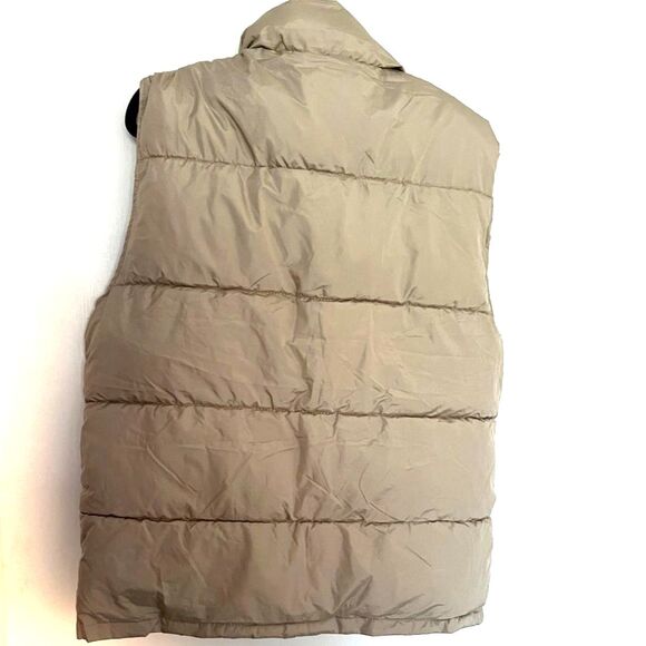 New U.S. Polo Association Men's Puffer Vest in Champagne SZ M - Picture 2 of 6